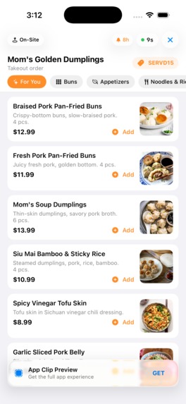 Servd – screenshot 10