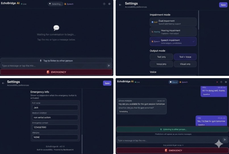 EchoBridge AI – screenshot 1