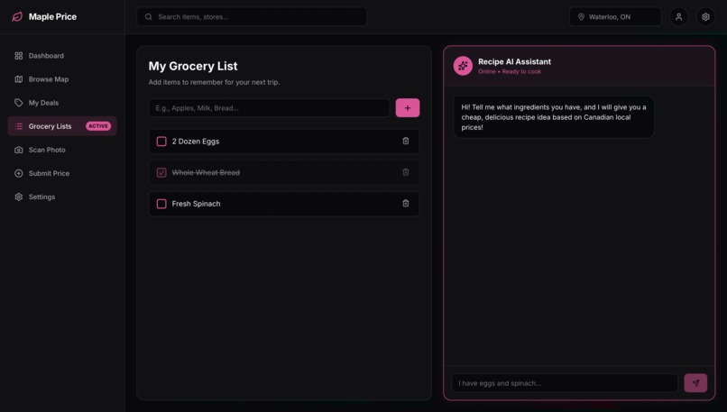 Maple Price  – screenshot 2