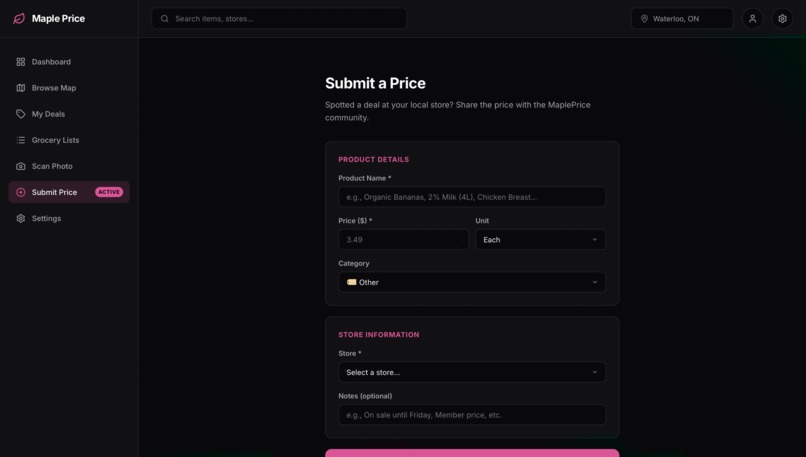 Maple Price  – screenshot 4