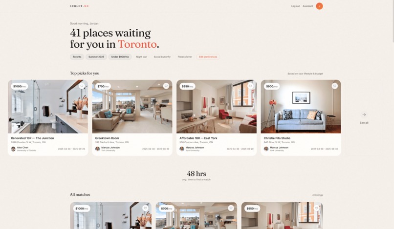 Sublet-Me – screenshot 3