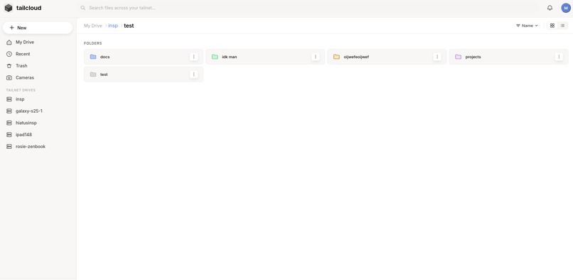 tailhub: tailcloud + tailtv – screenshot 2
