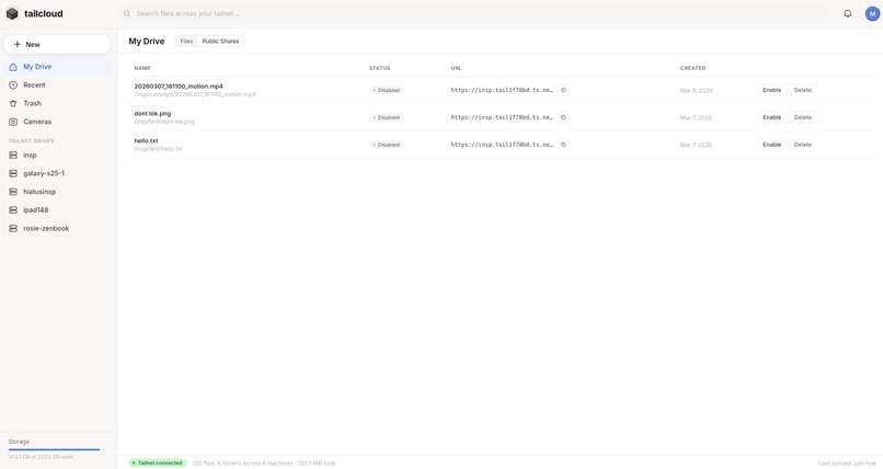 tailhub: tailcloud + tailtv – screenshot 4