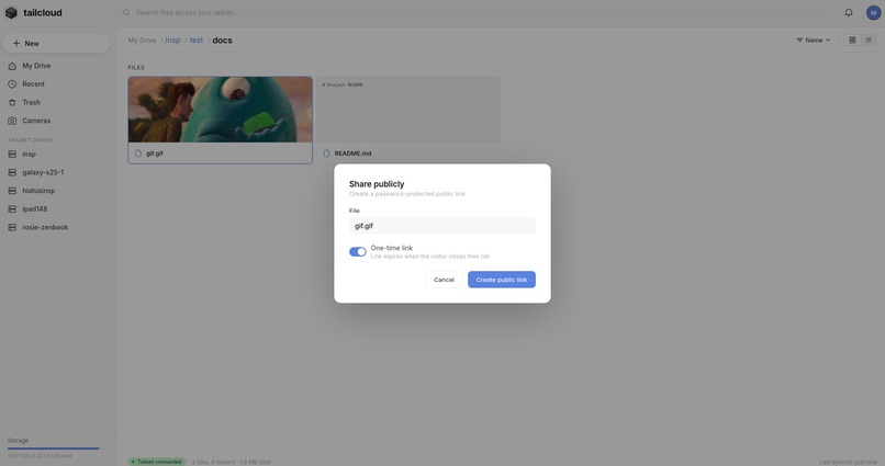 tailhub: tailcloud + tailtv – screenshot 6