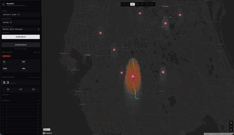 RouteSafe – screenshot 1