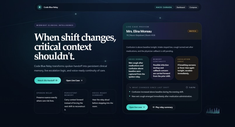 Code Blue Relay – screenshot 1