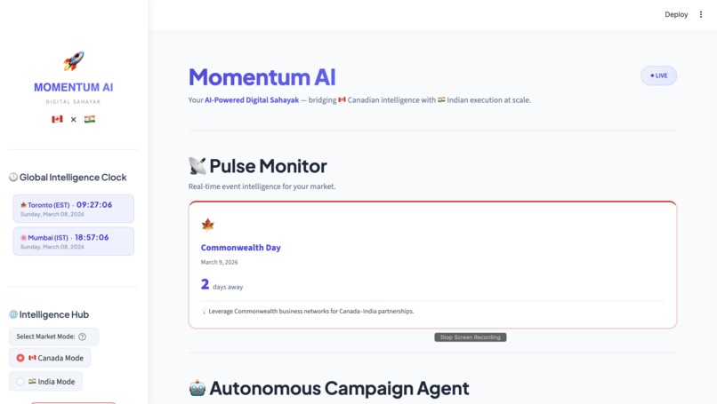 Momentum AI – screenshot 1