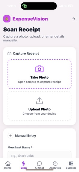 ExpenseVision – screenshot 3