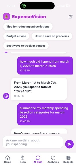 ExpenseVision – screenshot 9