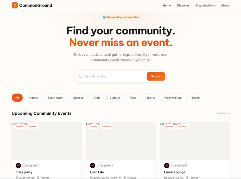 commonground – screenshot 1