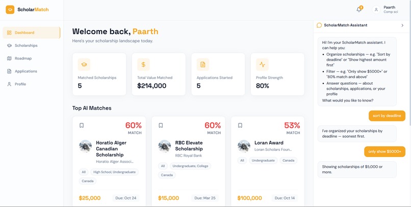 ScholarMatch – screenshot 5