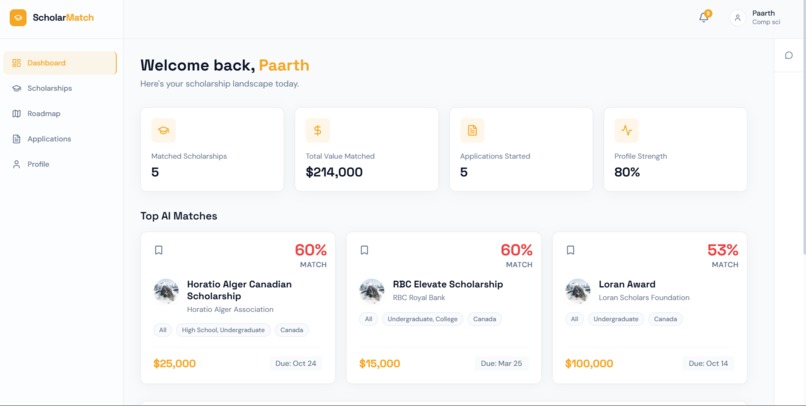ScholarMatch – screenshot 4
