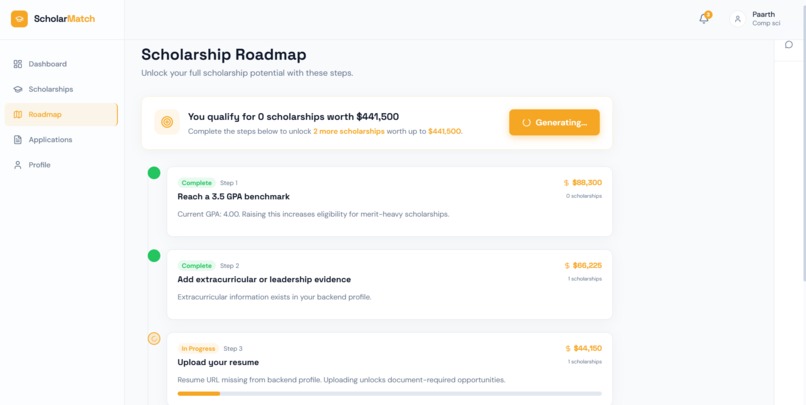 ScholarMatch – screenshot 7