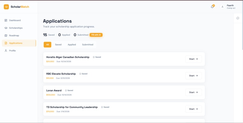 ScholarMatch – screenshot 8