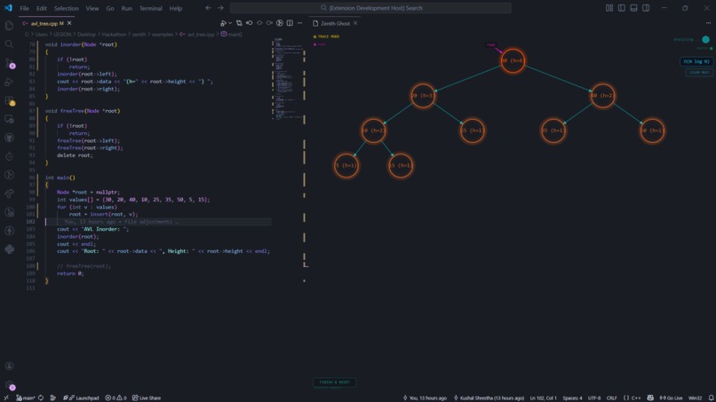 Zenith: The Intelligent Data Structure Mentor – screenshot 2