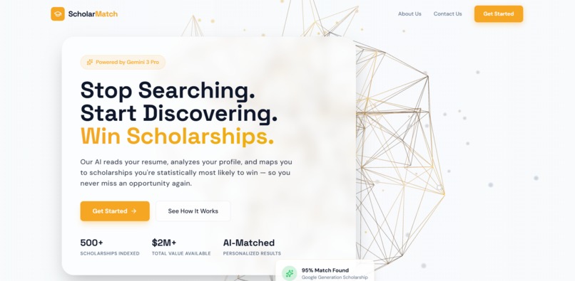 ScholarMatch – screenshot 1