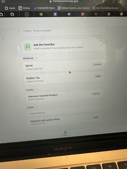 SmartShelf – screenshot 2