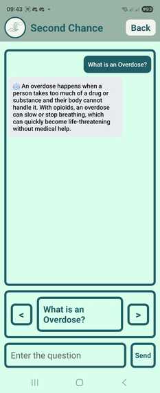 SecondChance - Overdose Prevention App – screenshot 6