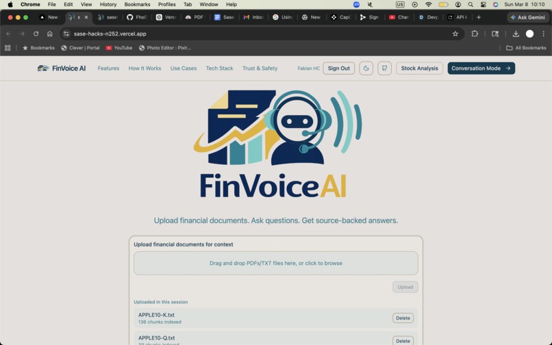 FinVoice AI – screenshot 1
