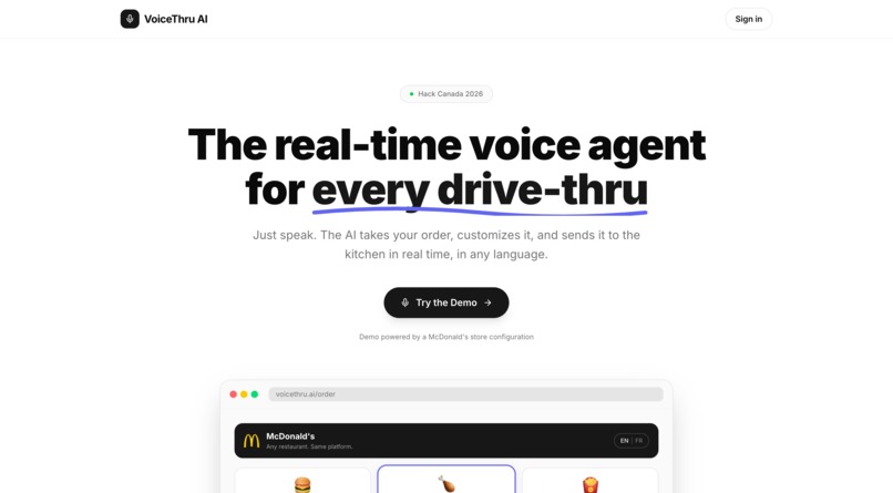 VoiceThru AI – screenshot 1