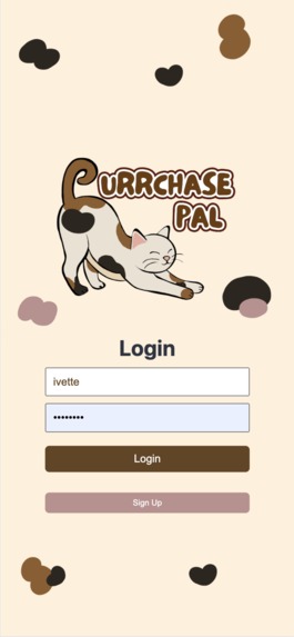 Purrchase Pal – screenshot 2