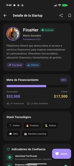 LotusVest – screenshot 3