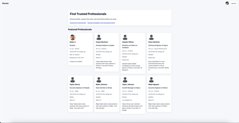 Elevate – screenshot 1