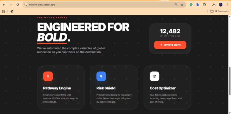 MOOVE – screenshot 2