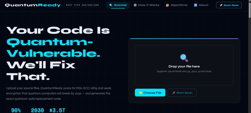 QuantumReady – screenshot 1