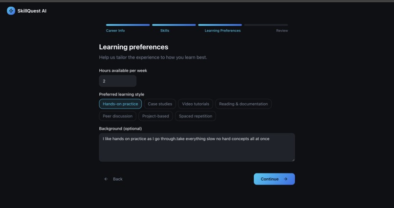 SkillQuest AI – screenshot 5
