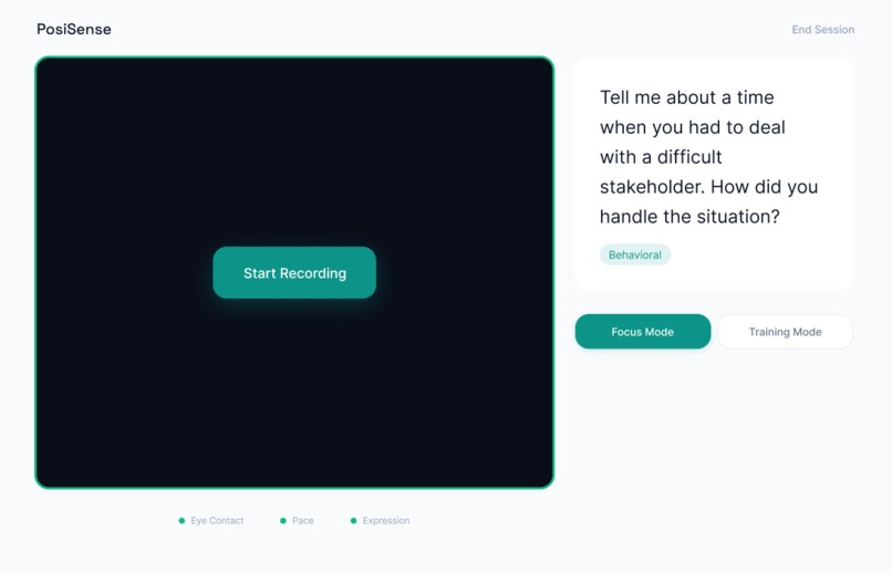 PosiSense – screenshot 2
