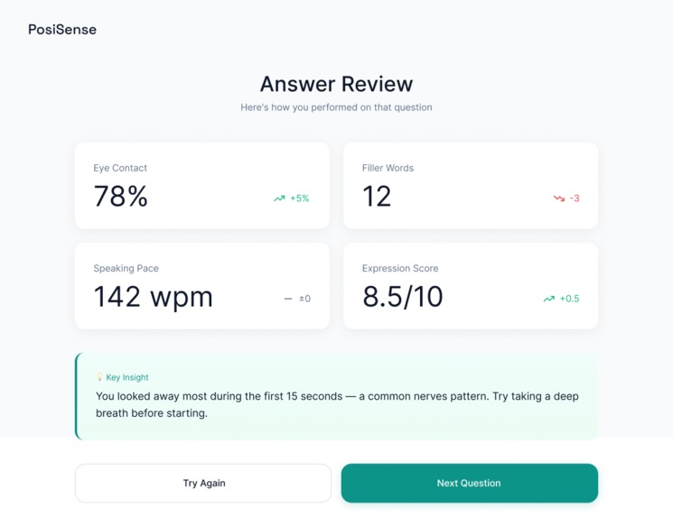 PosiSense – screenshot 3