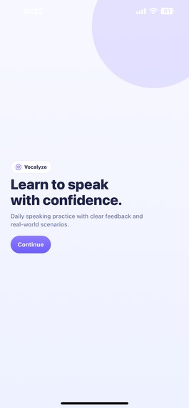 Vocalyze – screenshot 1