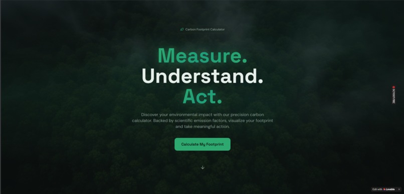 Carbon Footprint Calculator v.mx – screenshot 1