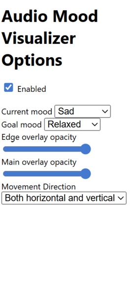 Audio Mood Visualizer – screenshot 2