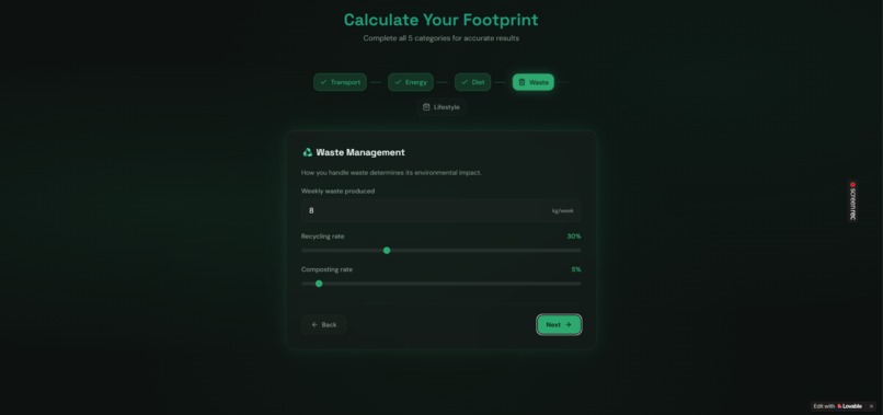Carbon Footprint Calculator v.mx – screenshot 4