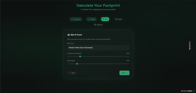 Carbon Footprint Calculator v.mx – screenshot 6