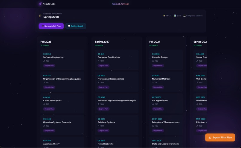 CometAdvisor – screenshot 3