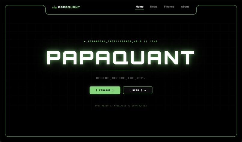 PapaQuant – screenshot 1