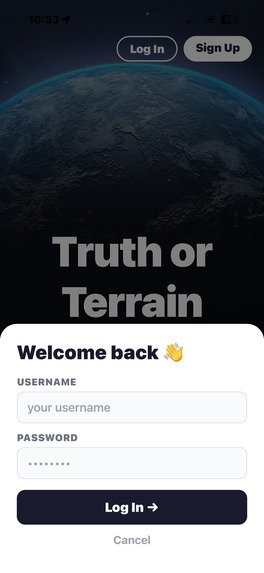 Truth Or Terrain – screenshot 1