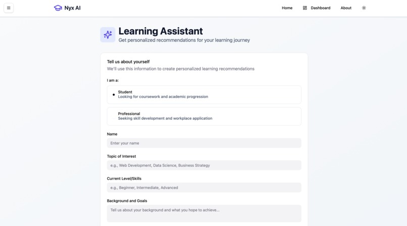 NYX.ai – screenshot 4
