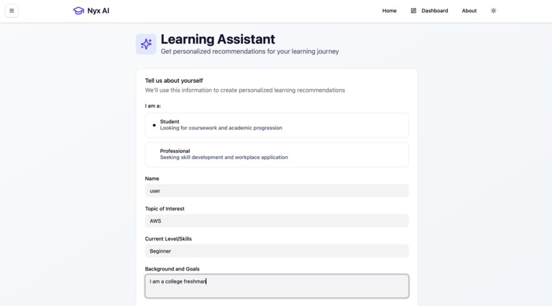 NYX.ai – screenshot 5