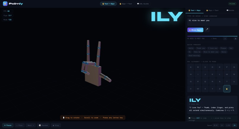 PALMLY – screenshot 1