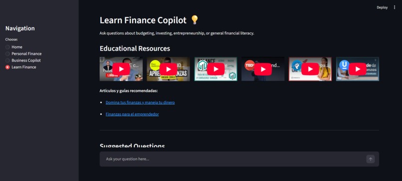 SheFinance AI – screenshot 4