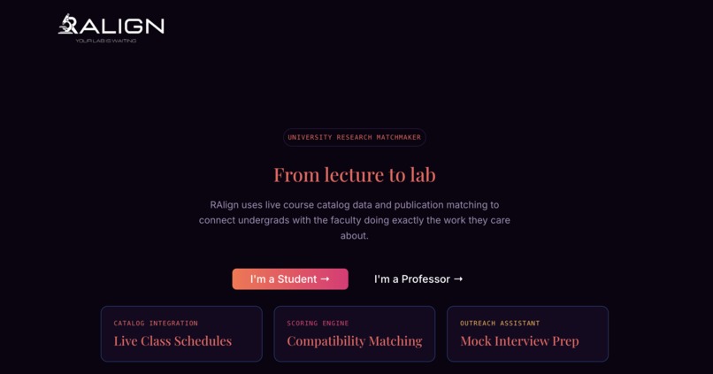 RAlign – screenshot 1