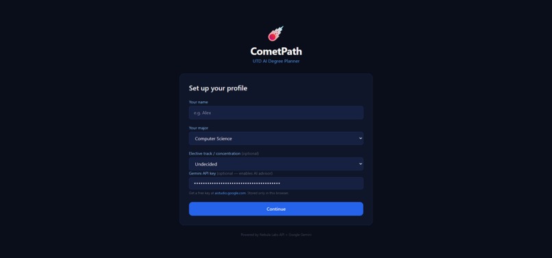 CometPath – screenshot 1