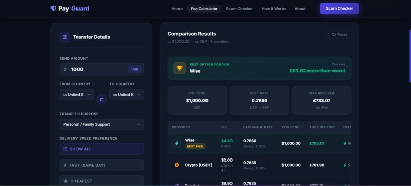 PayGuard – screenshot 2