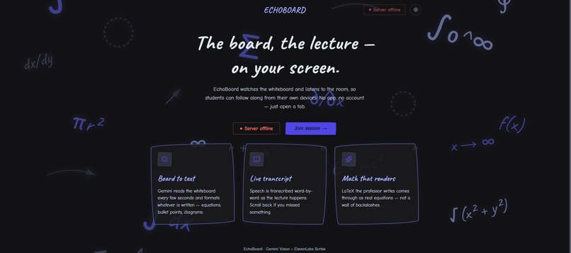 EchoBoard – screenshot 1