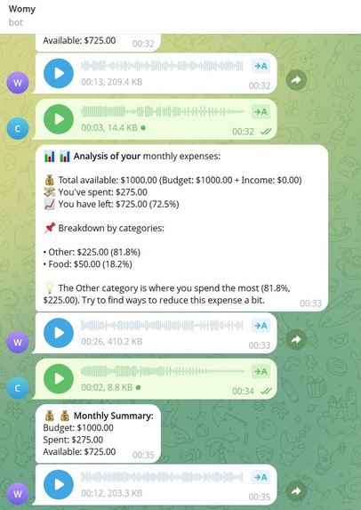 Womy – screenshot 1