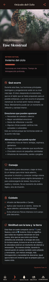 AlMa Ciclica - App Educación menstrual. – screenshot 4